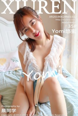 (سلسلة Xiuren 秀人网) 2019.06.24 رقم 1512 صورة مثيرة لـ Yomi Yumi (36P)