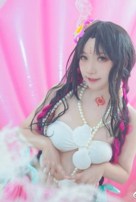 FGO Sesshōin Kiara Swimsuit Reiki @Haku_Ripples في الممارسة (9P)