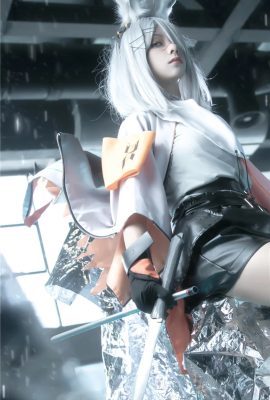 Arknights Frost Star @蜋儿rikushi- (تصوير: @leaderShadow) (Kugou Mushroom·Firefly Animation Music Carnival) (9P)