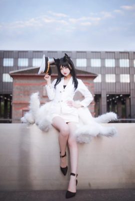 League of Legends Ahri Idol Singer-Polar Snow Lotus Singing Suit @ الرياح الناعمة تربك القلب QvQ (10P)