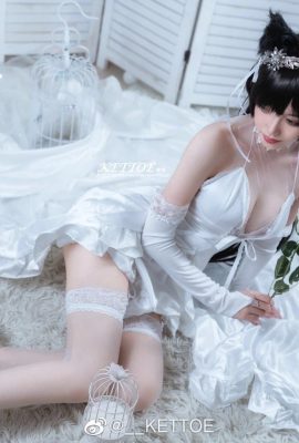 قسم Azur Lane Atago White Flower @__KETTOE (9P)