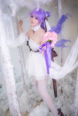 فستان زفاف Azur Lane Unicorn Dream Pure White Vow @Bunny-boru (9P)