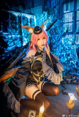 FATE Tamamo Mae·Dark Magician@_جنرال سما (9P)