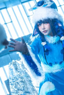 League of Legends Lulu Ice and Snow Festival @是RabbitBrother w (تصوير: @leaderShadow) (2020 كرنفال قوانغتشو سودو للرسوم المتحركة) (9P)