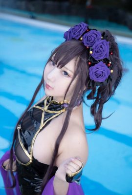 ذكريات الصيف لـ Shooting Star (Saku) Murasaki Shikibu FGO (Cosplay)