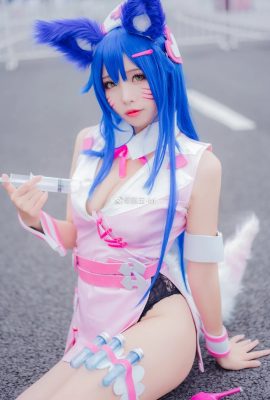 League of Legends Ahri ممرضة معجبة @马玉-M (9P)