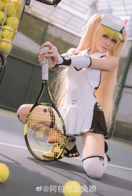 “Azur Lane” Becky Cosplay (CN: Abao هي أيضًا فتاة أرنب) (9P)