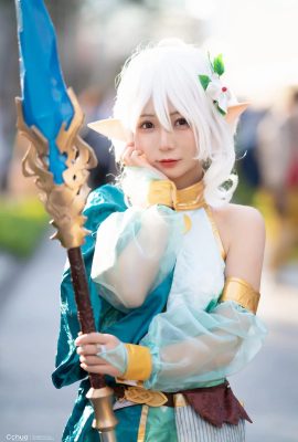 Super Exotic Princess Link ☆Re: Dive Cocoro @QianKane (تصوير: @Cchuahua) (Firefly Animation Game Carnival) (9P)