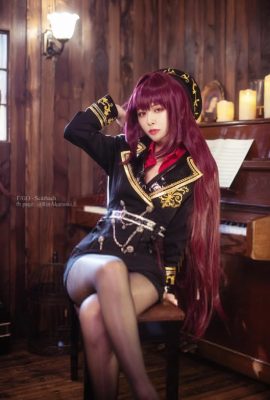 مسدس FGO Scathach التعليمي الأحمر حقًا @Rin_Akatsuki (8P)