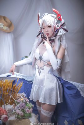 Azur Lane سيمفونية زواج زهرة الأمير يوجين من Destiny.ver @电wave Girl Lilia EX (9P)