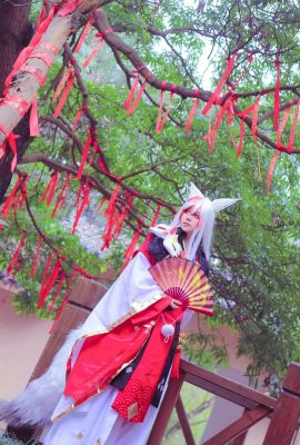 لعبة Shimada Bear-Onmyoji المحمولة COS Demon Fox Fengyashi