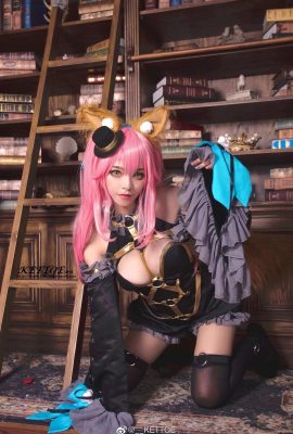 Fate/ExtraCCC Tamamo Mae Dark Magician.ver @__KETTOE (10P)