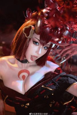 League of Legends إيفلين سكارليت مون @ فاستايا جراد البحر (9P)