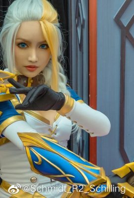 World of Warcraft Jaina @韩小月Kumi (تصوير: @Schmidt_R2_Schilling) (معرض الجولة الوطنية في World of Warcraft) (9P)