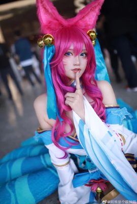 League of Legends Ahri @Axiong هي فتاة لطيفة (9P)