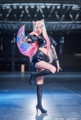 League of Legends Ahri K/DA @猫堂_小堂堂大木丶 (تصوير: @猫星 Gang大木) (DC24) (9P)