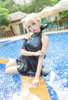 FGO Arturia Pendragon〔Alter〕 ملابس السباحة@黄儿_ (9P)