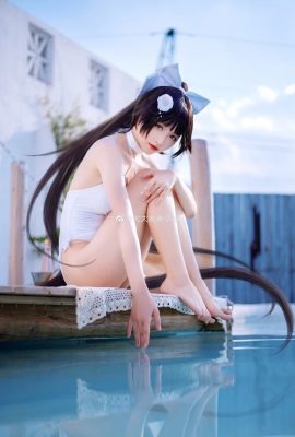 ملابس السباحة Azur Lane Beach Rhapsody Kaohsiung ذات المنشعب المجعد الكبير (9P)؟