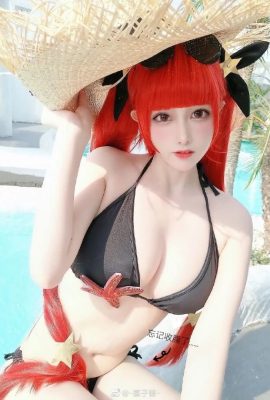 Azur Lane Honolulu Swimsuit cos Midsummer Disaster cn-Rinko-chan- (9P)