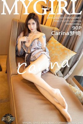 (سلسلة متحف MyGirl Meiyuan) 2021.01.19 VOL.481 Carina Mengqi النسخة الكاملة بدون صورة العلامة المائية (91P)