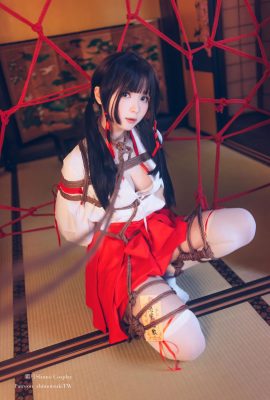 (صورة COSER لمشاهير الإنترنت) فتاة Weibo Shuangyue Shimo – مجموعة تجليد الساحرة