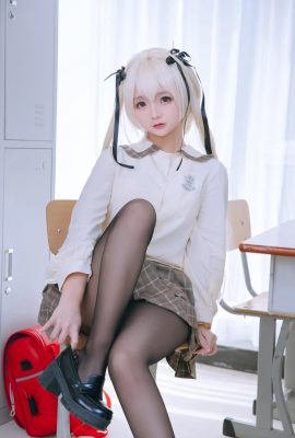 ملابس داخلية موحدة من Kasugano Qiong cos Qiongmei JK، صورة cn Shiina Yu (12P)