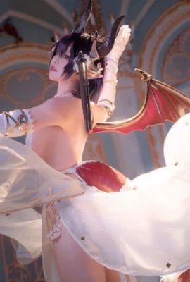 Granblue Fantasy Gu Leiya cos Flower Marriage Dragon Princess cn اختراق التنين الأسود (12P)